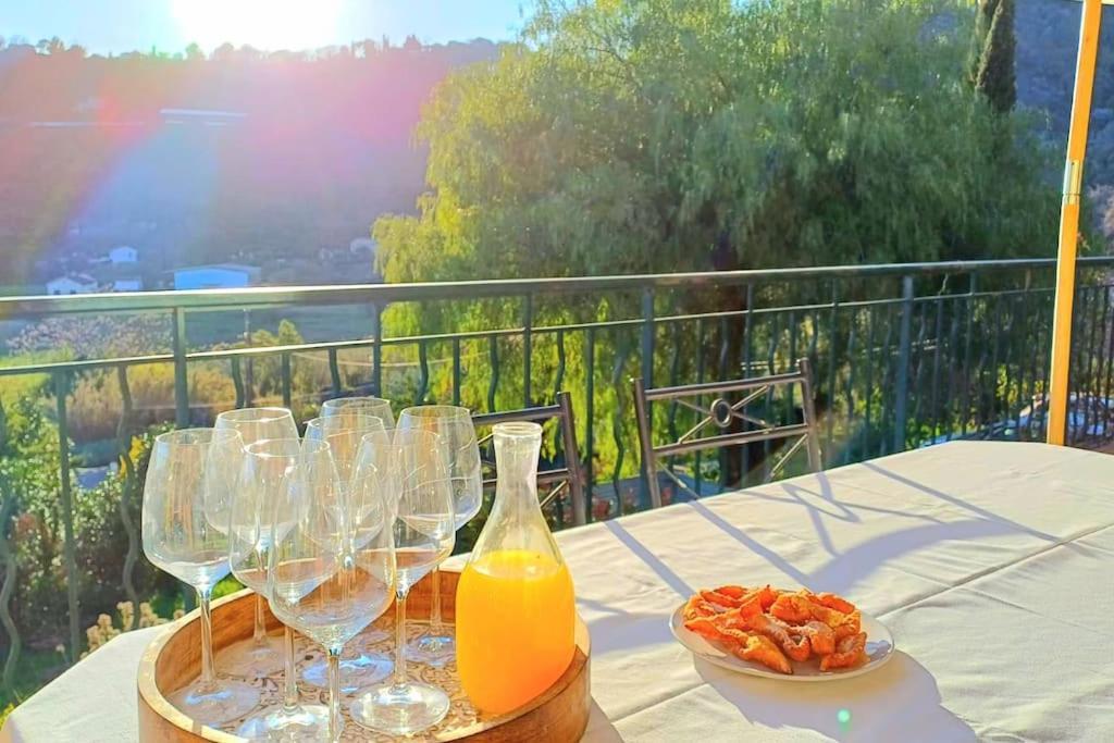 Un Brin De Paille Villa Cagnes-sur-Mer Szoba fotó