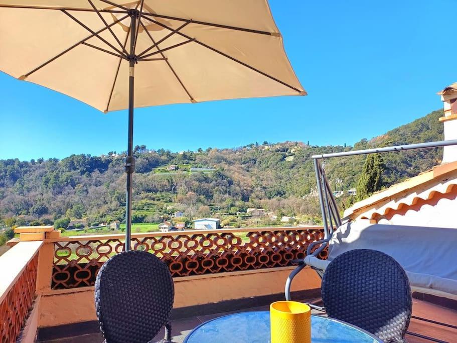 Un Brin De Paille Villa Cagnes-sur-Mer Szoba fotó